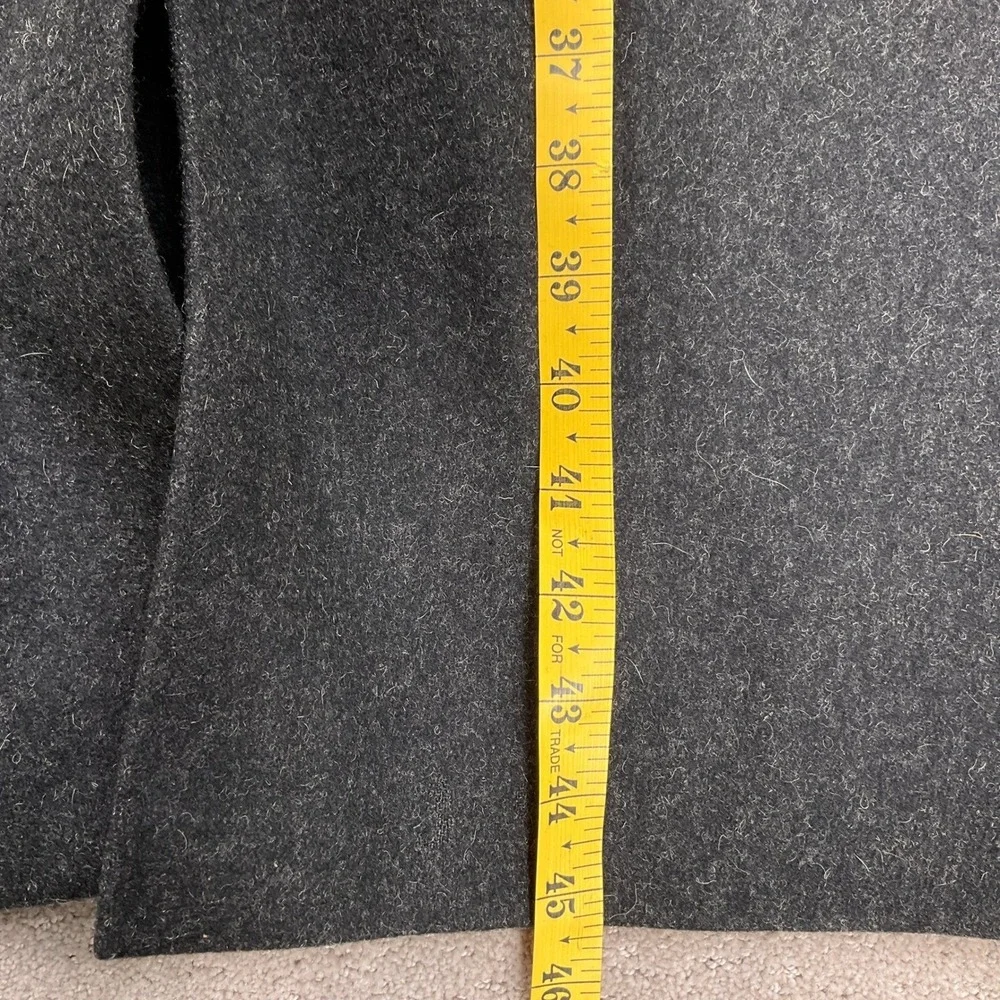 Lakeland Overcoat Mens 42 Charcoal Gray Full Length Heritage‎ Executive Formal